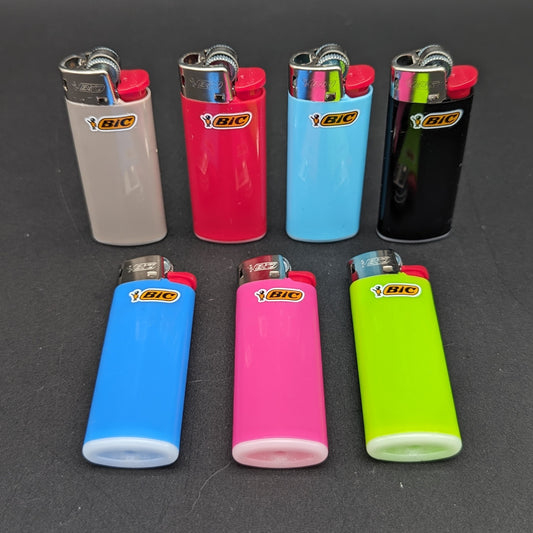Bic Mini Lighter – Assorted Colors(Sold Individually)-Avernic Smoke Shop