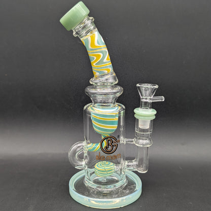 Big Mom Glass 8" Klein Recycler Bong