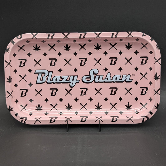 Blazy Susan Medium Metal Rolling Tray
