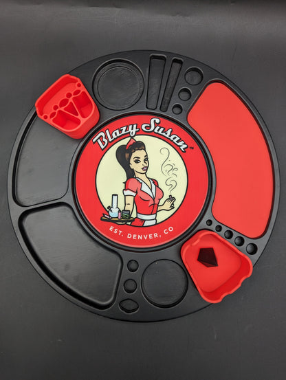 Blazy Susan Spinning Rolling Tray-Avernic Smoke Shop