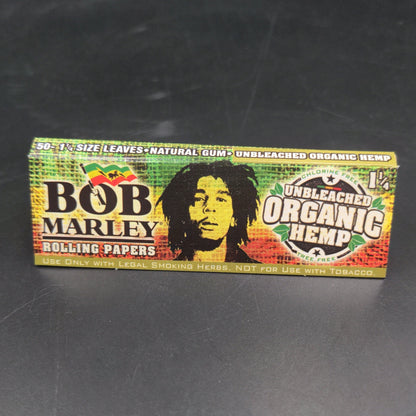 Bob Marley Rolling Papers Organic Hemp - 1-1/4"-Avernic Smoke Shop