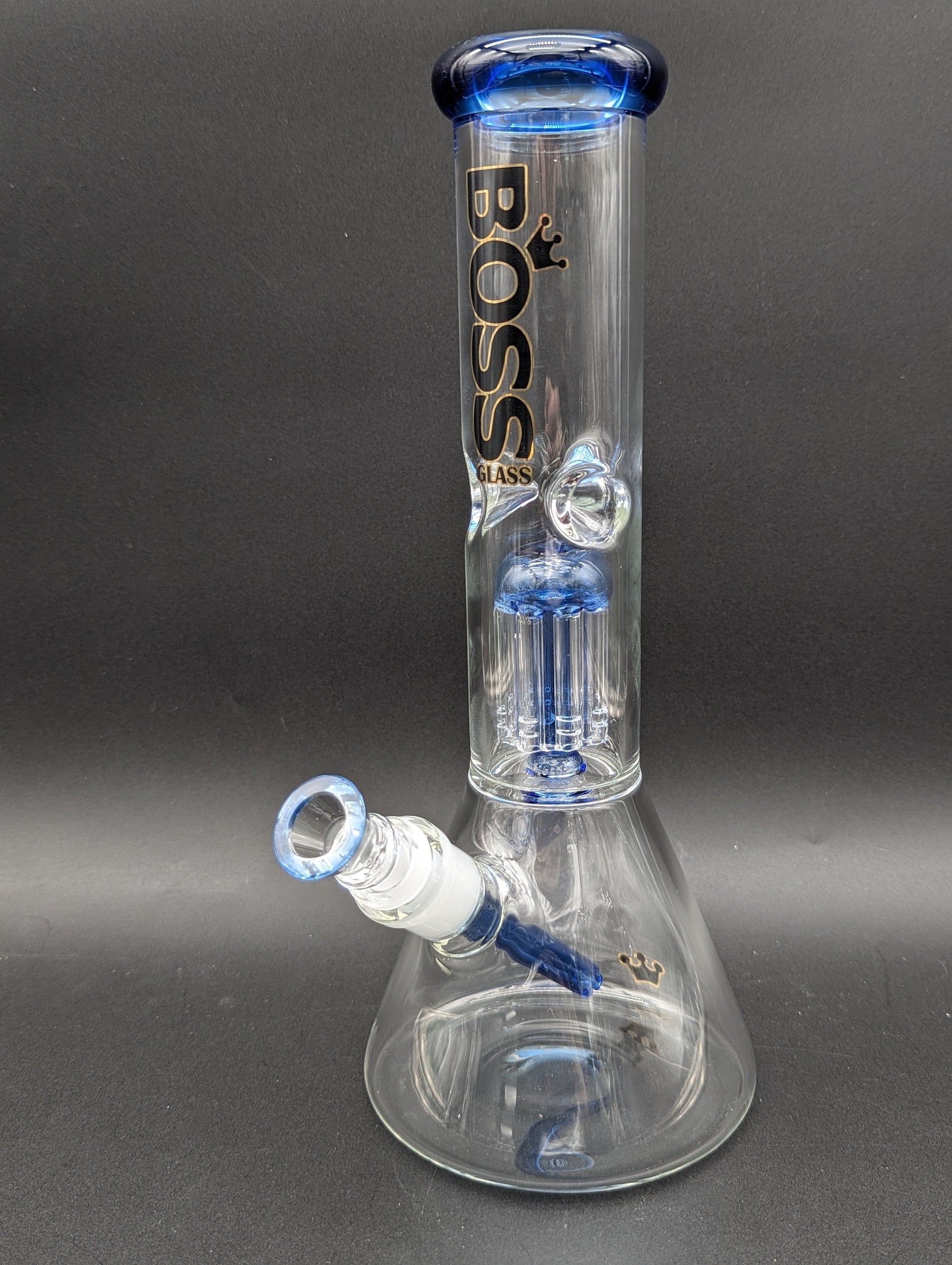 Boss Glass 12" Beaker w/ Tree Perc-Avernic Smoke Shop