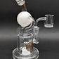 Bougie Glass 6" Orbit Recycler Dab Rig