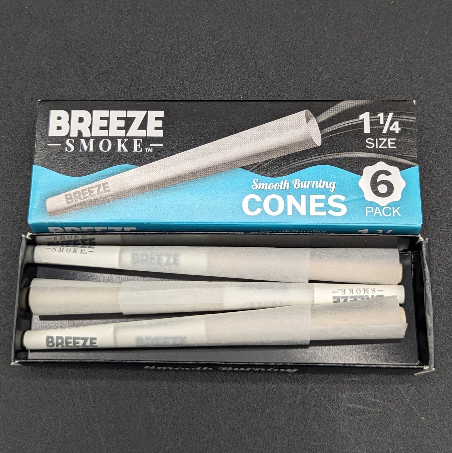 Breeze Smoke Paper Cones 1 1/14