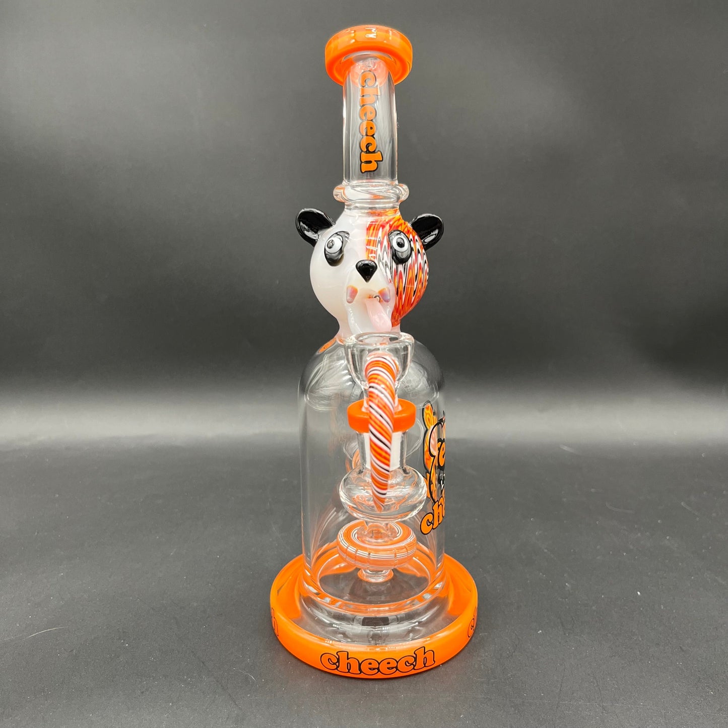 Cheech Glass - 10" Trippy Panda Time Water Pipe