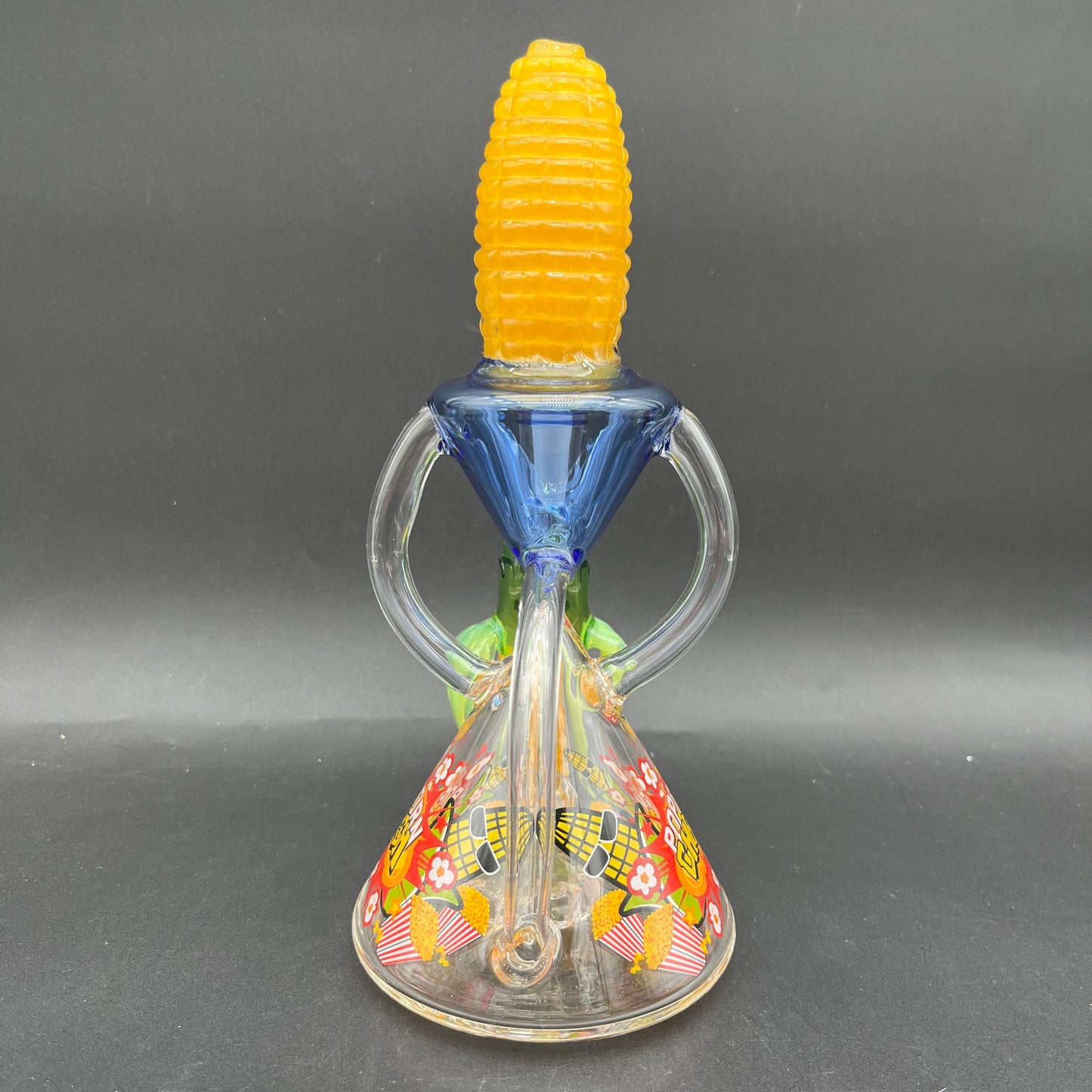 Cheech Glass - 11" Corny Vibes Recycler Water Pipe