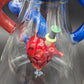 Cheech Glass - 15" Heartfelt Hits Beaker Water Pipe-Avernic Smoke Shop
