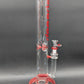 Cheech Glass - 16" Color Rim Straight Tube Water Pipe