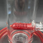 Cheech Glass - 16" Color Rim Straight Tube Water Pipe