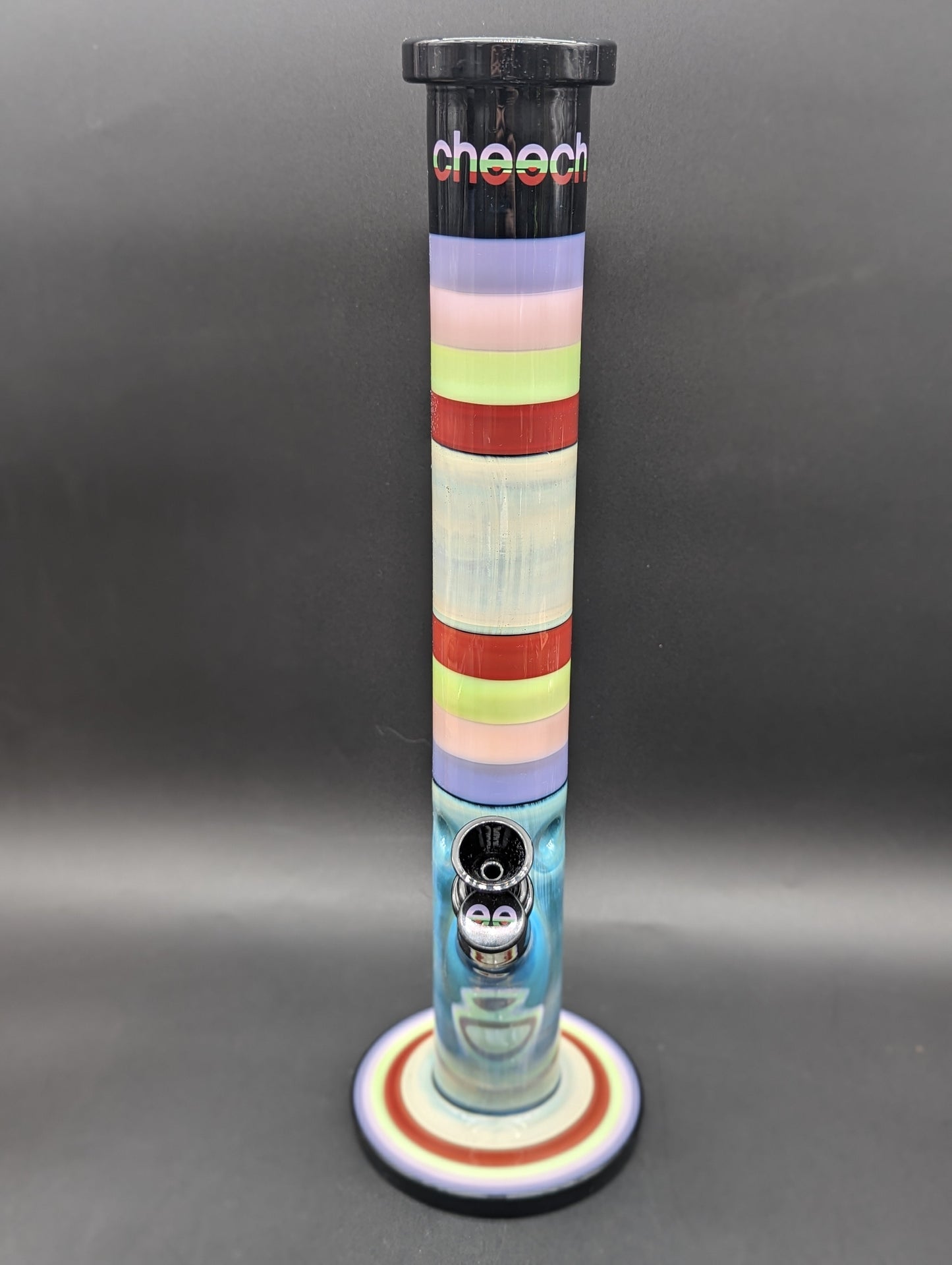 Cheech Glass - 16" Doing Too Much Straight Water Pipe