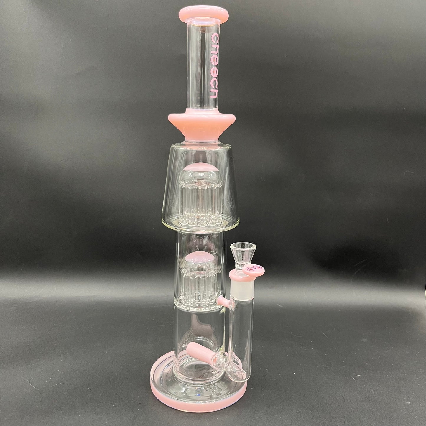 Cheech Glass - 16" Watch Me Stack My Bubbles Water Pipe
