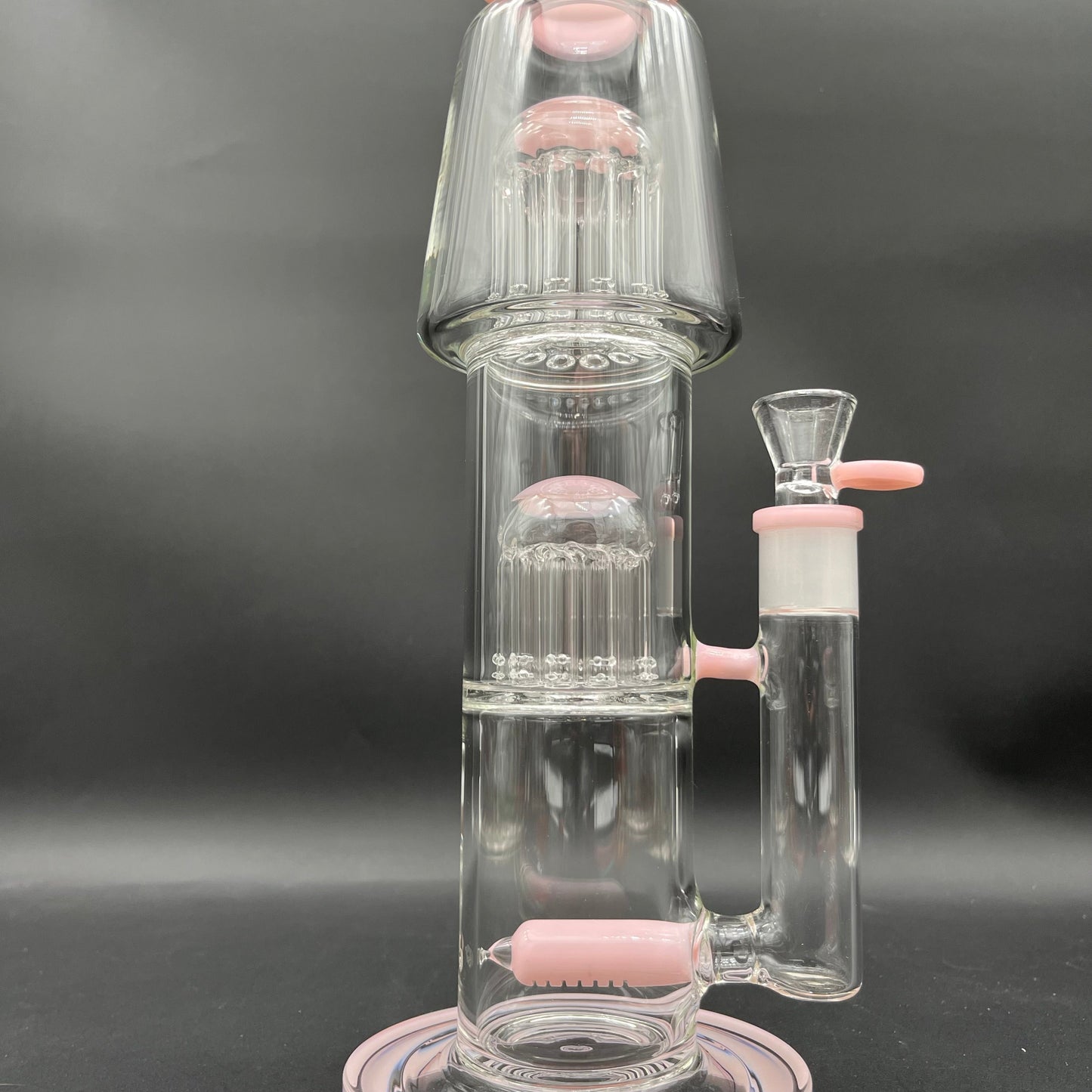 Cheech Glass - 16" Watch Me Stack My Bubbles Water Pipe
