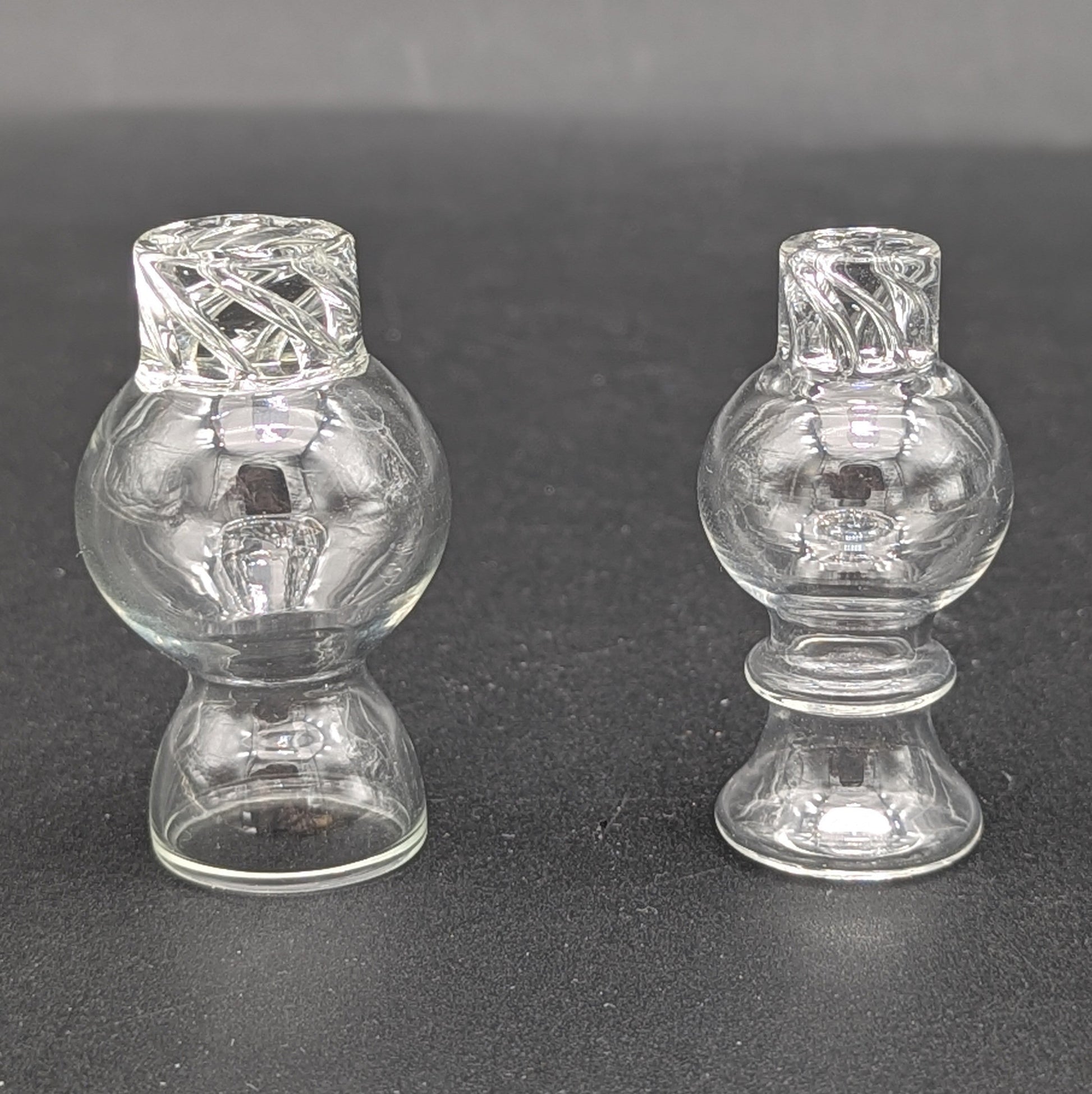 Clear Bubble Spinner Cap-Avernic Smoke Shop