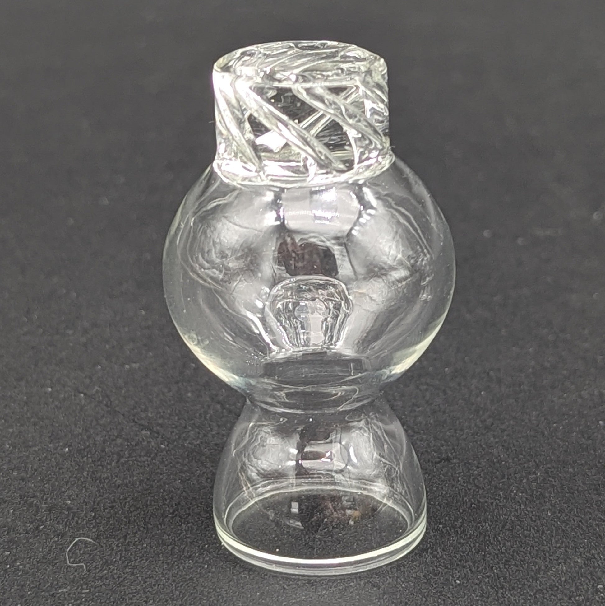 Clear Bubble Spinner Cap-Avernic Smoke Shop