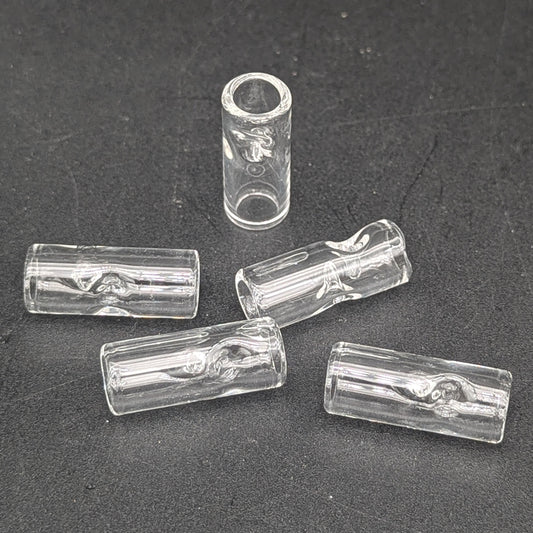 Clear Glass XL Reusable Glass Tips