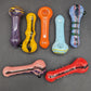 Color swirl Assorted Spoon Pipes - Sold Individually-Avernic Smoke Shop