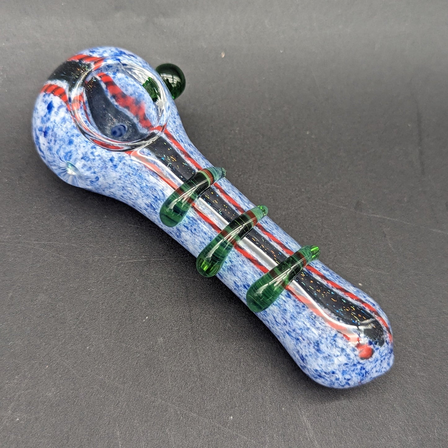Color swirl Assorted Spoon Pipes - Sold Individually-Avernic Smoke Shop
