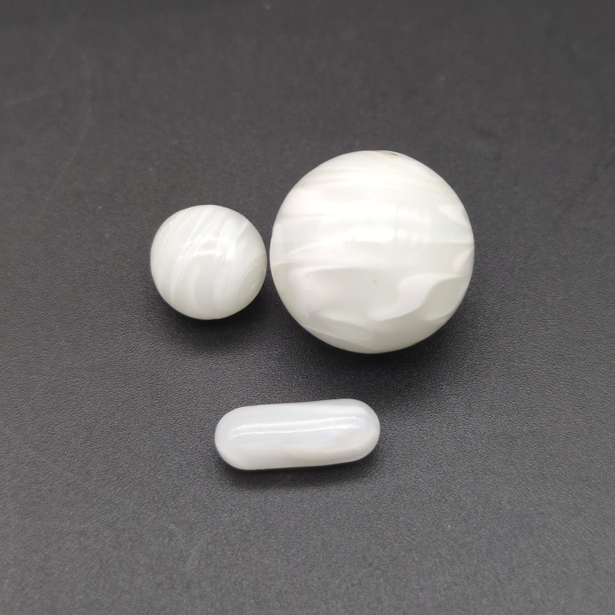 Color Swirl Marble + Pill Set for Terp Slurpers-Avernic Smoke Shop