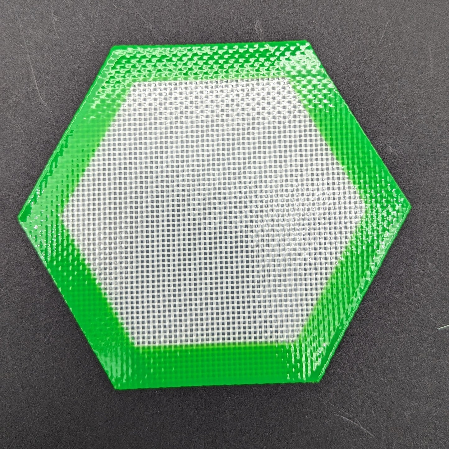 Colorful Hexagon Silicone Dab Mat