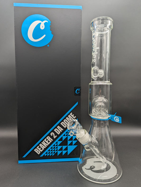Cookies 2 Da Dome Beaker Glass Water Pipe | 17" | 14mm F-Avernic Smoke Shop