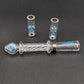 Cookies Pocket Hitter 3-in-1 Glass Chillum & Tip Kit | 4"