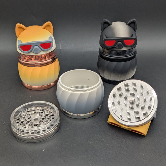 Cool Cat Herb Grinder 63mm-Avernic Smoke Shop