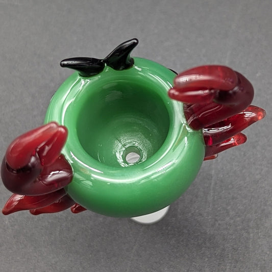 Crazy Crab Single Hole Bong Bowl 14mm