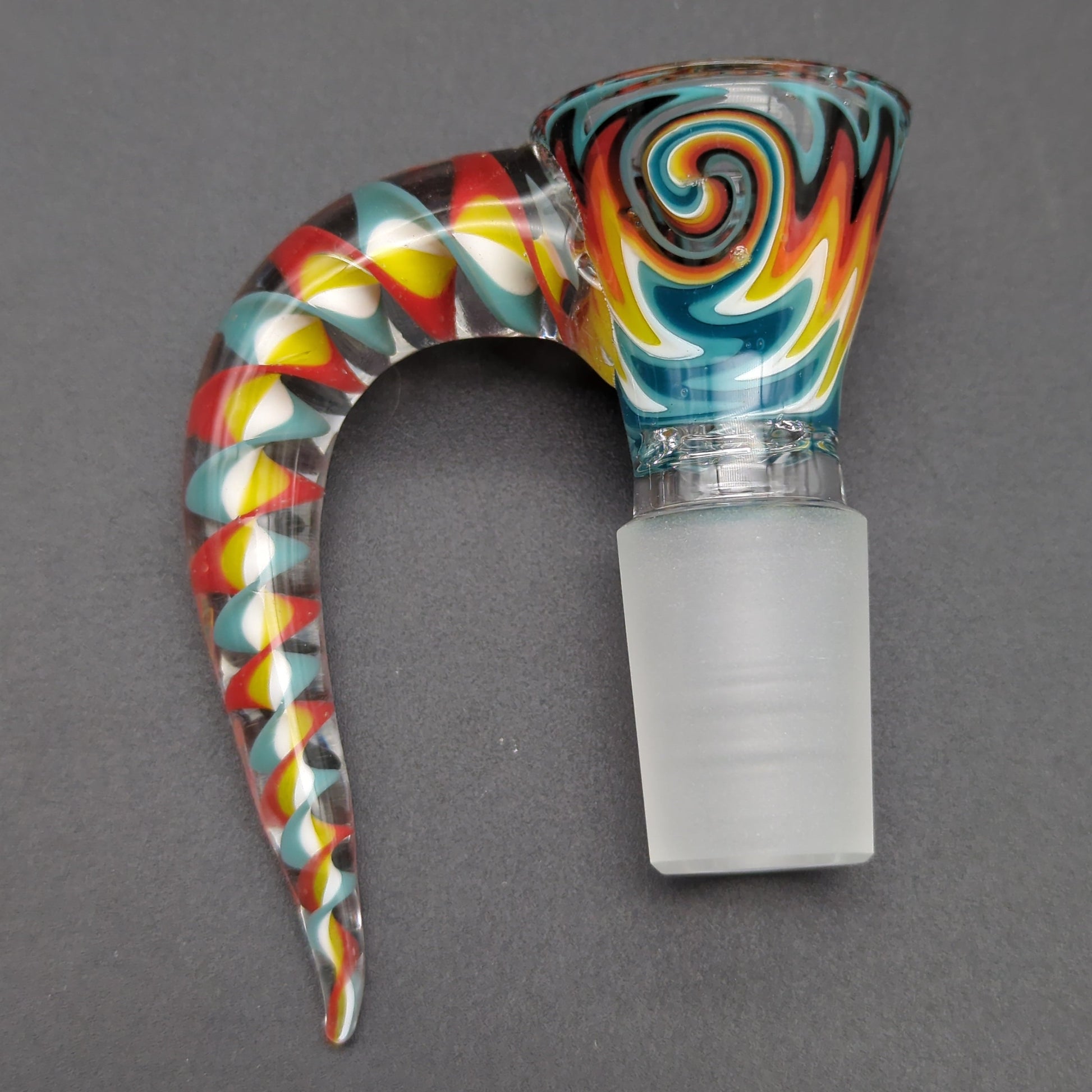 XL Curved Claw Bowl Piece 18mm with Screen-Avernic Smoke Shop