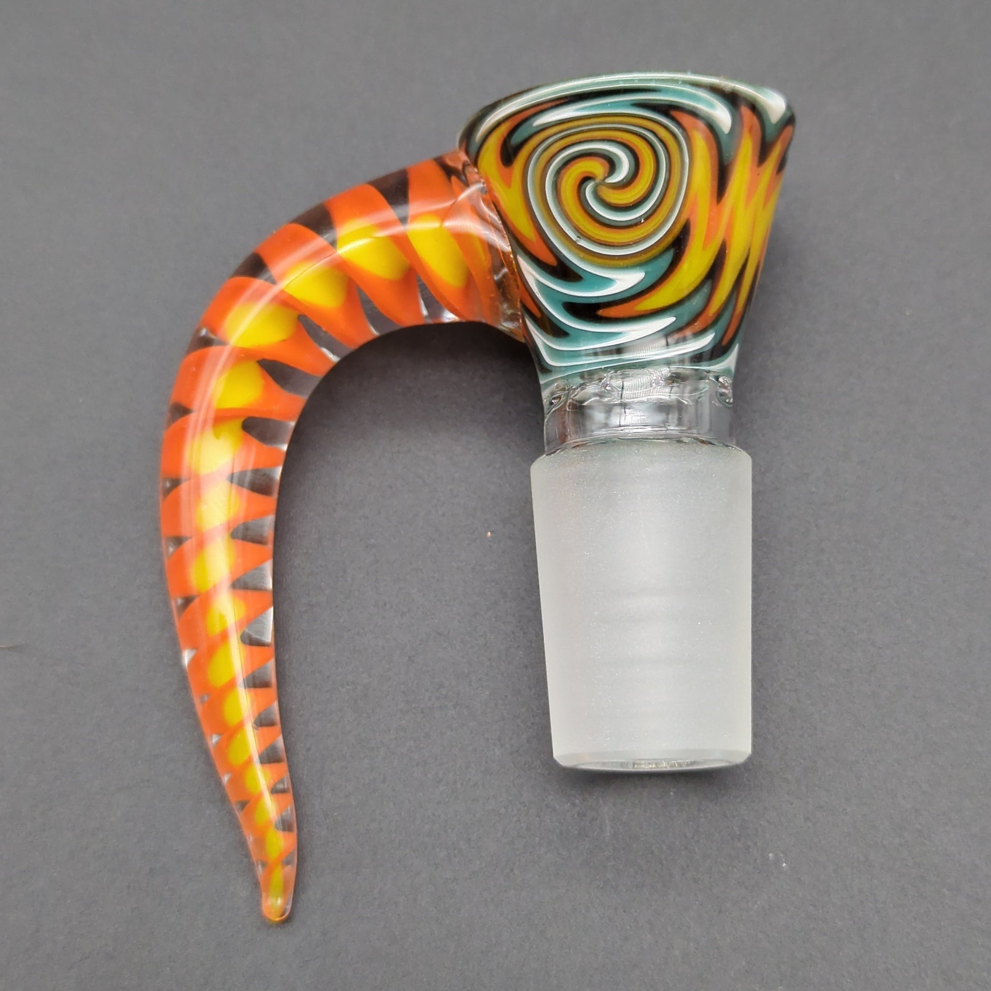 XL Curved Claw Bowl Piece 18mm with Screen-Avernic Smoke Shop