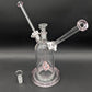 Date Night Heart Perc Dual Neck Glass Bong | 7"-Avernic Smoke Shop