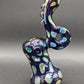 Deep Sea Polka Dot Standing Bubbler 7"