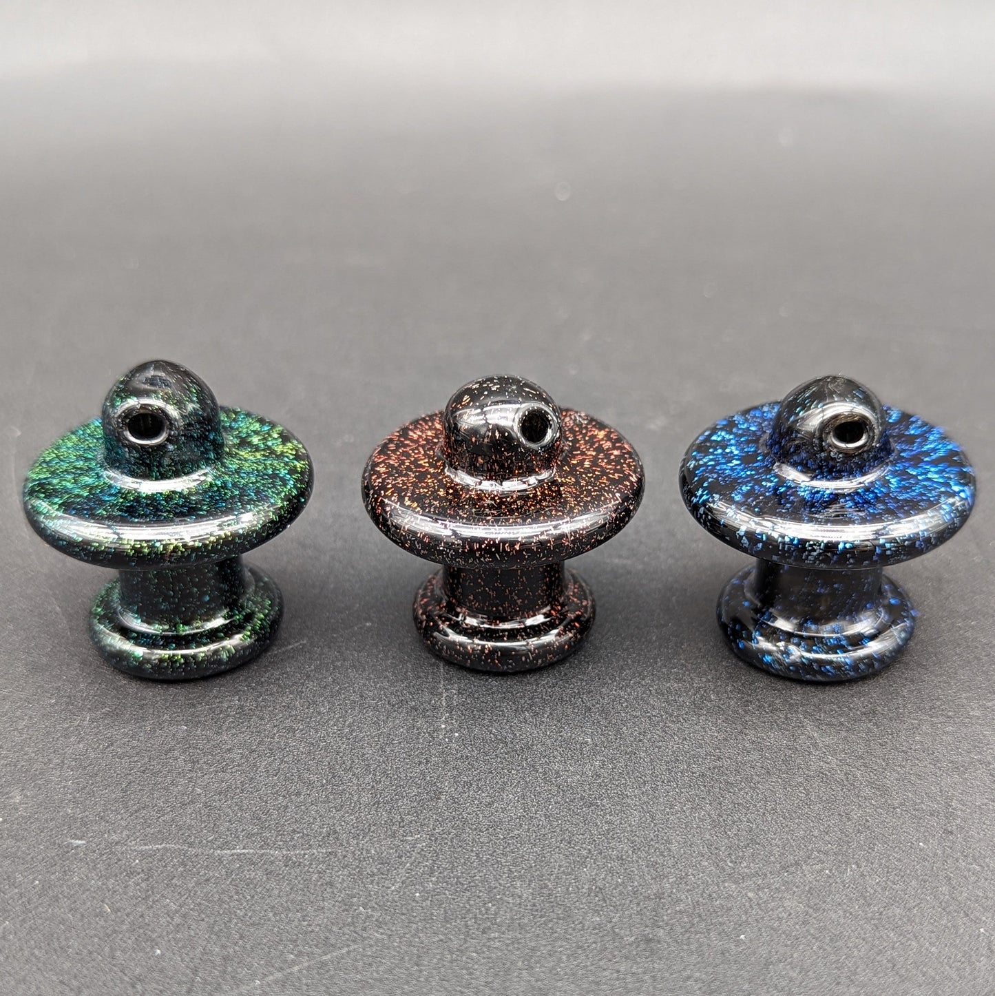 Dichroic UFO Directional Carb Caps-Avernic Smoke Shop