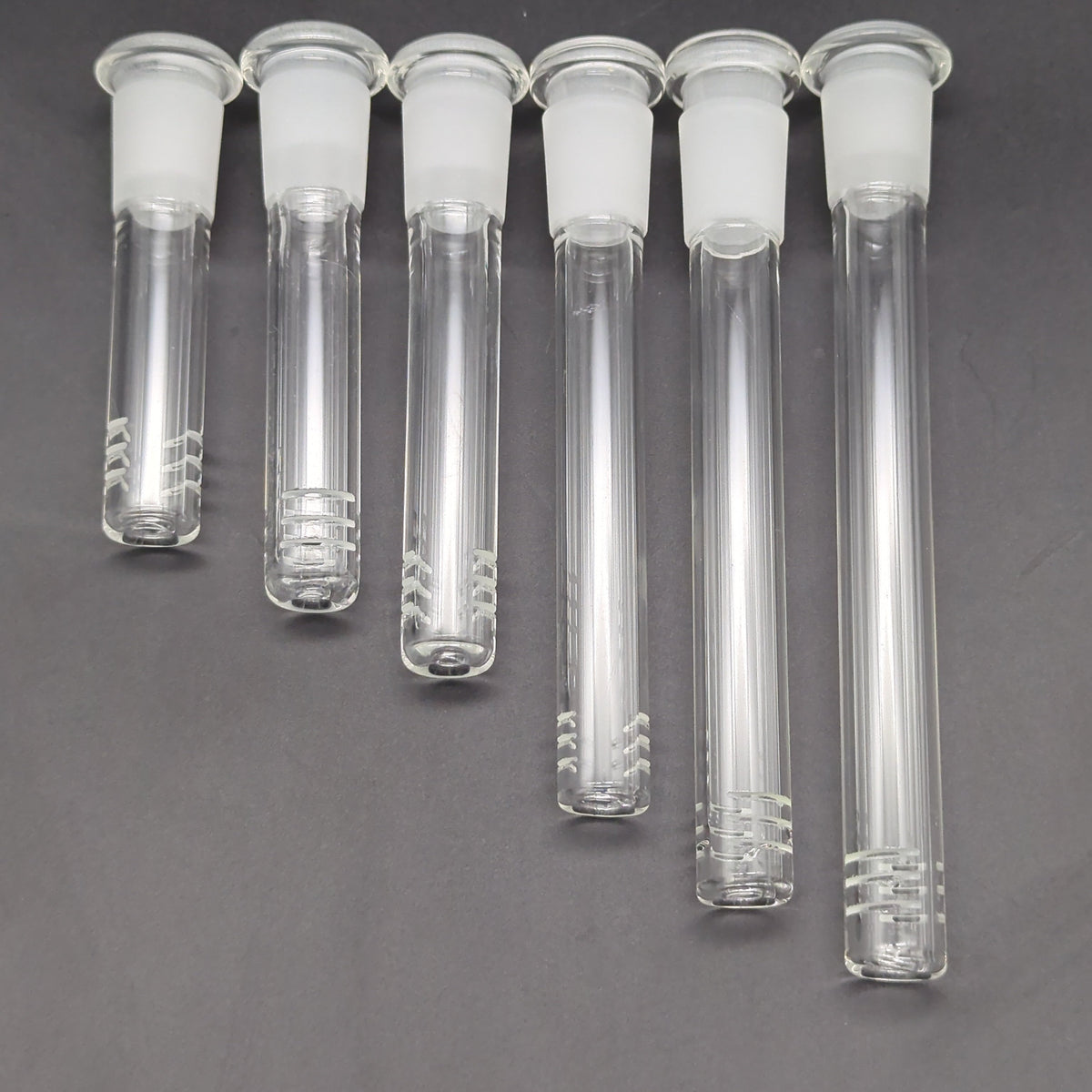 Downstem w/ Slashes (18mm/14mm)-Avernic Smoke Shop
