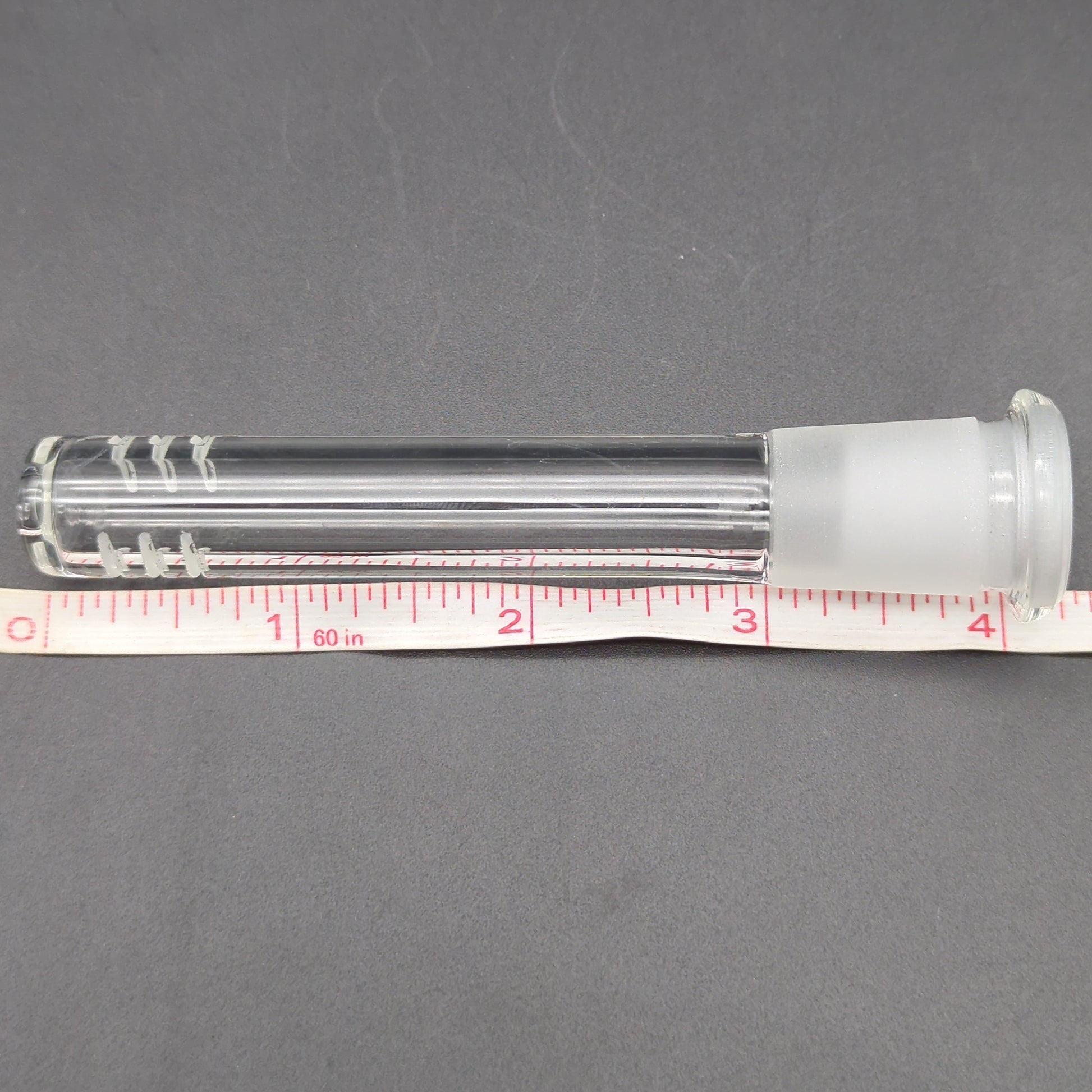 Downstem w/ Slashes (18mm/14mm)-Avernic Smoke Shop