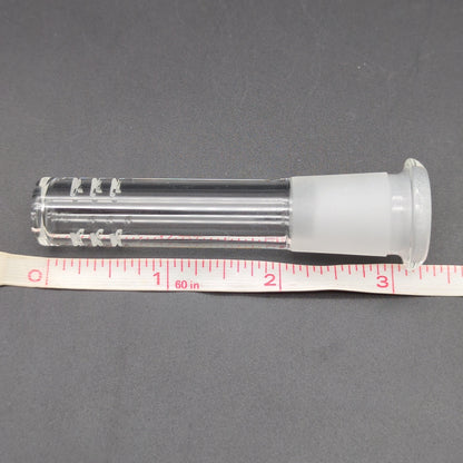 Downstem w/ Slashes (18mm/14mm)-Avernic Smoke Shop