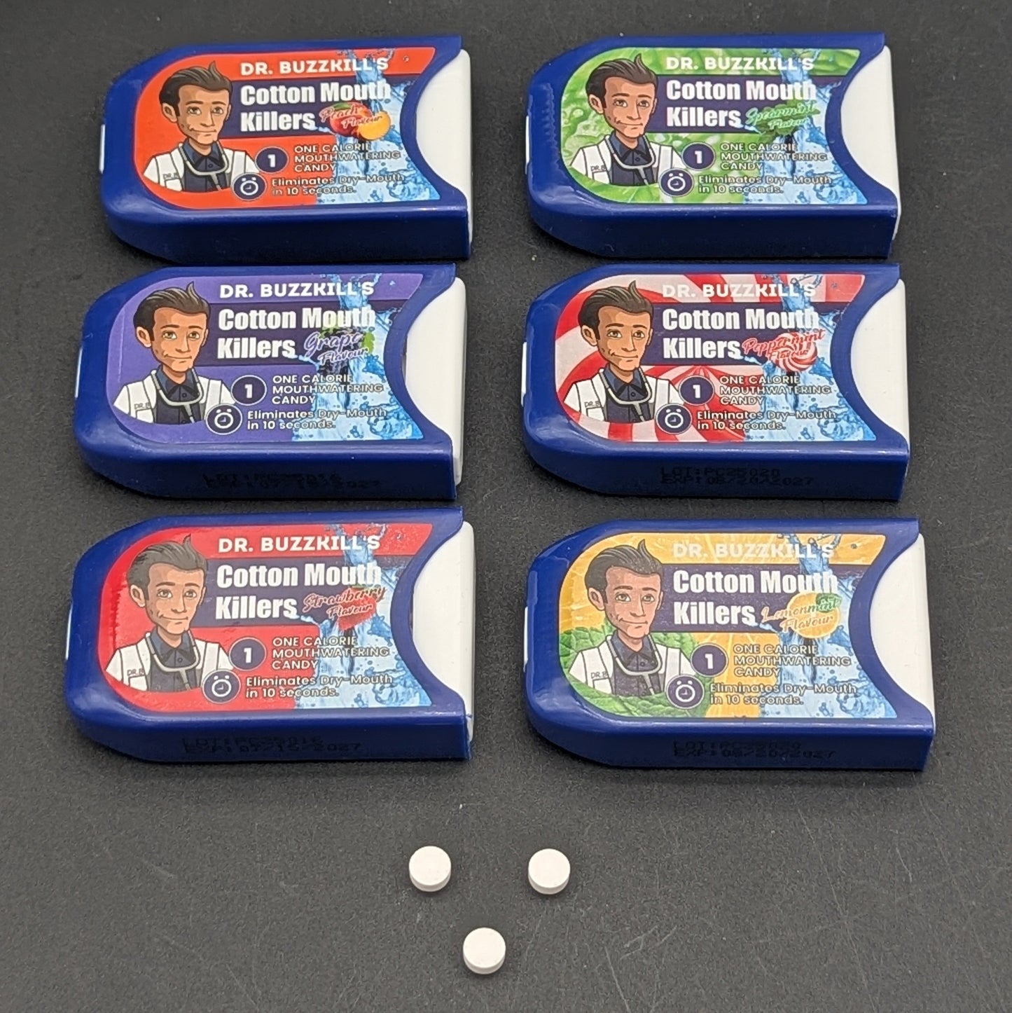 Dr Buzzkill - Cotton Mouth Killers Mouthwatering Candy