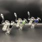 Dual Chamber Bubbler w/ 8-Arm and Showerhead Perc-Avernic Smoke Shop