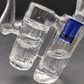 Dual Chamber Bubbler w/ 8-Arm and Showerhead Perc-Avernic Smoke Shop