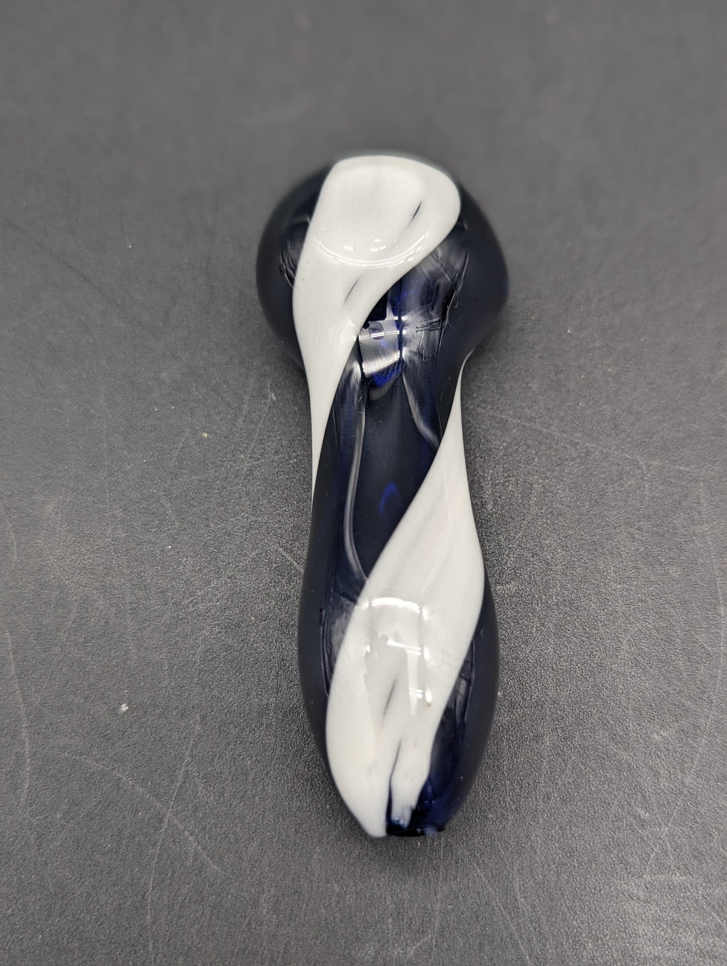 Dual Color Swirl Pocket Hand Pipe 3.3"