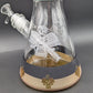 Egyptian Sandblasted 18" Beaker Bong-Avernic Smoke Shop
