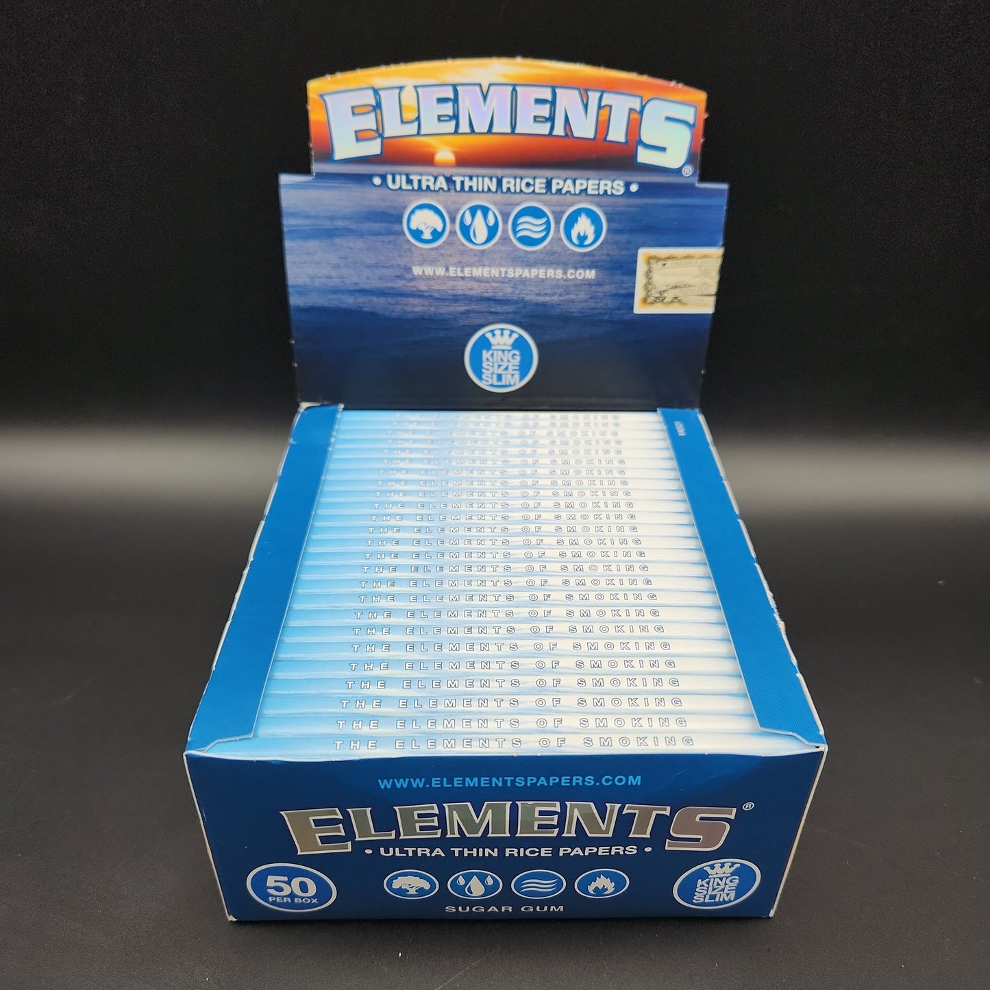 Elements Ultra Thin Kingsize Slim Rice Rolling Papers