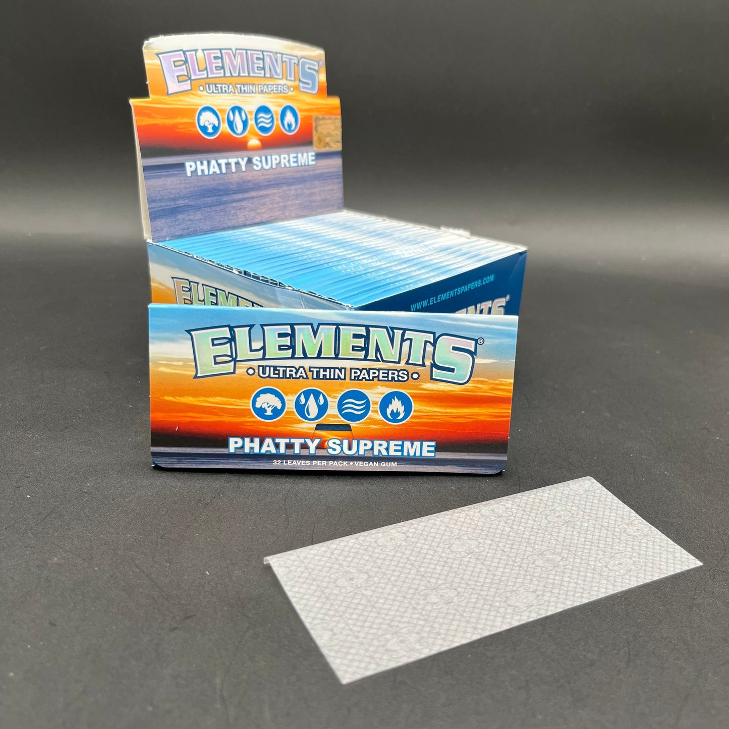 Elements Ultra Thin Rolling Papers - Phatty Supreme | 32 pc-Avernic Smoke Shop
