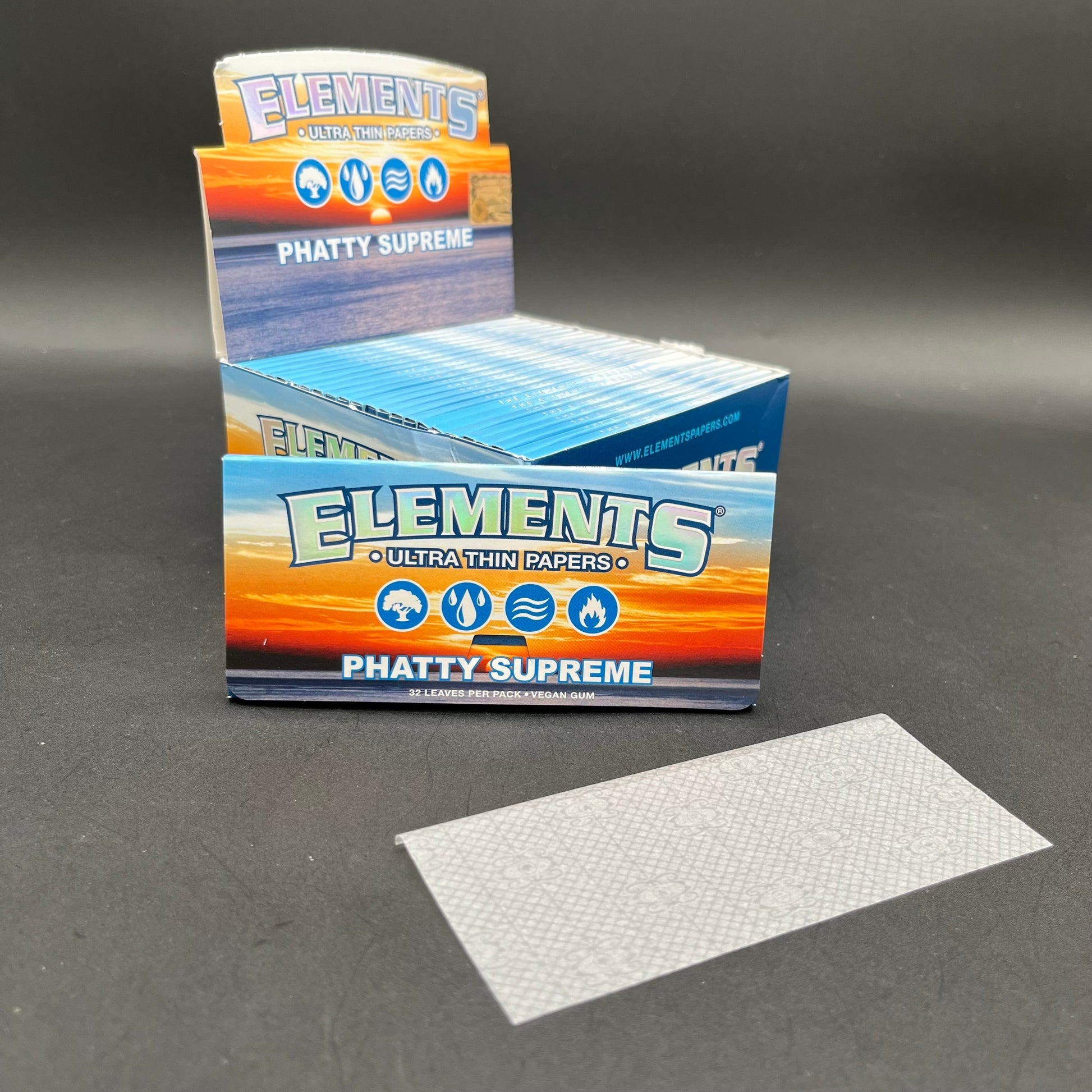 Elements Ultra Thin Rolling Papers - Phatty Supreme | 32 pc-Avernic Smoke Shop