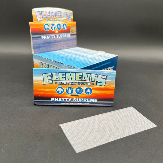 Elements Ultra Thin Rolling Papers - Phatty Supreme | 32 pc-Avernic Smoke Shop