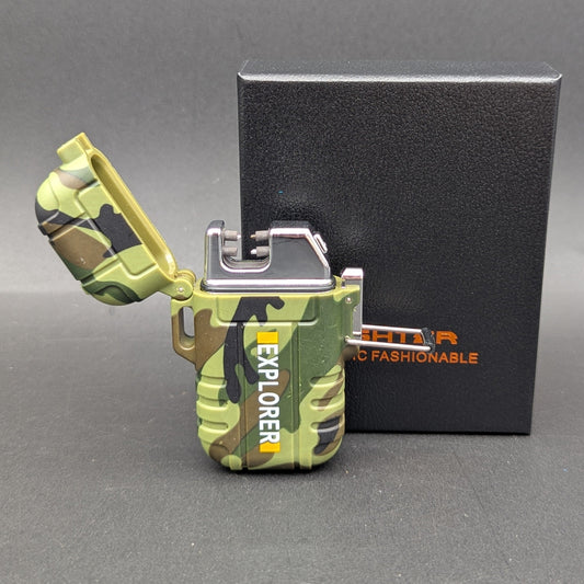Explorer Dual Arc Lighter w/ Mini lock-Avernic Smoke Shop