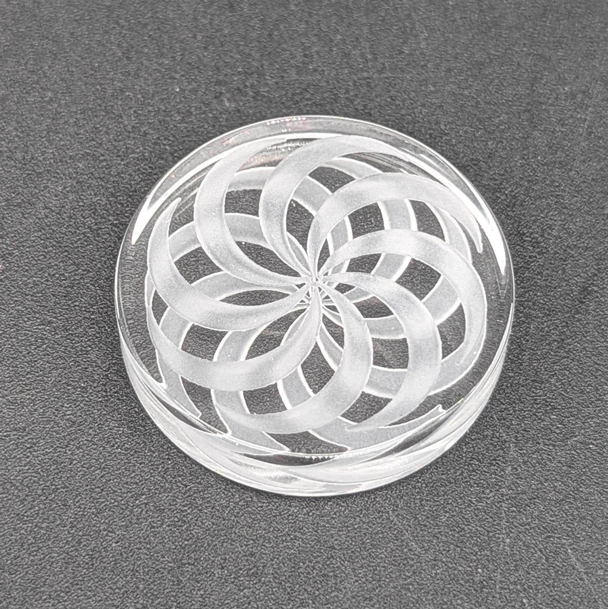 Flat Spinner Disc Carb Cap-Avernic Smoke Shop