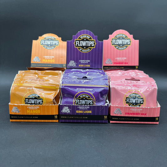 Flowtips Hollow Shaped Filters | Terpene Infused
