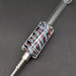 Freezable Glycerin Dab Straw w/ Stainless Steel Tip | 8.25"-Avernic Smoke Shop