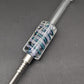 Freezable Glycerin Dab Straw w/ Stainless Steel Tip | 8.25"-Avernic Smoke Shop