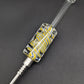 Freezable Glycerin Dab Straw w/ Stainless Steel Tip | 8.25"-Avernic Smoke Shop
